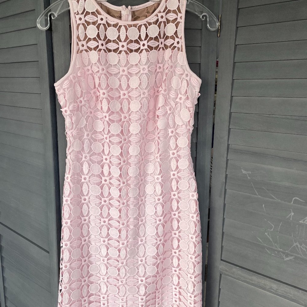 Pink Eyelet Ralph Lauren Dress Size 2